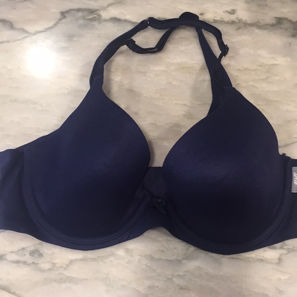 🌻 3/$30 Aerie Navy Sunnie Bra size 32C - Picture 1 of 3